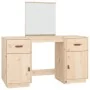 Tocador con espejo madera maciza de pino von , Schlafzimmerkommoden - Ref: Foro24-3107834, Preis: 220,06 €, Rabatt: -5%%
