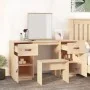 Tocador con espejo madera maciza de pino von , Schlafzimmerkommoden - Ref: Foro24-3107834, Preis: 220,06 €, Rabatt: -5%%