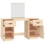 Tocador con espejo madera maciza de pino von , Schlafzimmerkommoden - Ref: Foro24-3107834, Preis: 220,06 €, Rabatt: -5%%