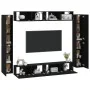 Set de muebles para TV 8 piezas madera contrachapada negro von , TV-Möbel - Ref: Foro24-3114295, Preis: 394,70 €, Rabatt: -5%%
