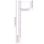 Mástil y bandera de Portugal aluminio 6,23 m von , Fahnen und Windsäcke - Ref: Foro24-3147104, Preis: 72,14 €, Rabatt: -5%%