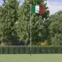 Mástil y bandera de Italia aluminio 6,23 m | Foro24.es | Tu tienda online para hogar, jardín y más Foro24.es