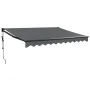 Toldo retráctil automático gris antracita 3x2,5 m by , Awnings - Ref: Foro24-3154511, Price: 279,59 €, Discount: -5%%