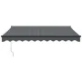 Toldo retráctil automático gris antracita 3x2,5 m by , Awnings - Ref: Foro24-3154511, Price: 279,59 €, Discount: -5%%