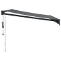Toldo retráctil automático gris antracita 3x2,5 m by , Awnings - Ref: Foro24-3154511, Price: 279,59 €, Discount: -5%%