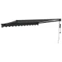 Toldo retráctil automático gris antracita 3x2,5 m by , Awnings - Ref: Foro24-3154511, Price: 279,59 €, Discount: -5%%