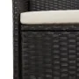 Set de comedor de jardín 7 pzas y cojines ratán sintético negro | Foro24.es | Tu tienda online para hogar, jardín y más Foro24.es
