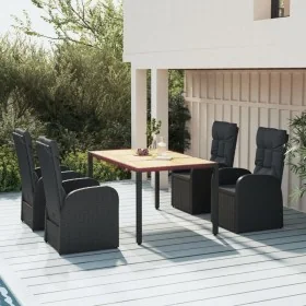 Comprar Set de muebles jardín 5 pzas con cojines