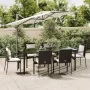 Set de comedor de jardín 7 pzas y cojines ratán sintético negro von , Gartensets - Ref: Foro24-3185111, Preis: 582,60 €, Raba...