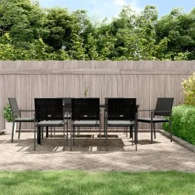 Comprar Juego comedor jardín 9 piezas y cojines