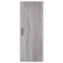 Aparador alto madera contrachapada gris Sonoma 34,5x34x180 cm | Foro24.es | Tu tienda online para hogar, jardín y más Foro24.es