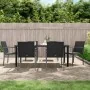 Juego comedor jardín 7 piezas y cojines ratán sintético y acero | Foro24.es | Tu tienda online para hogar, jardín y más Foro24.es