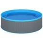 Piscina de chapoteo con skimmer colgante y bomba 350x90 cm gris von , Schwimmbecken - Ref: Foro24-3070801, Preis: 473,29 €, R...