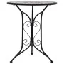 Mesa bistro de mosaico cerámica gris 60 cm by , Garden tables - Ref: Foro24-46715, Price: 138,87 €, Discount: -5%%