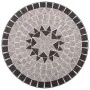 Mesa bistro de mosaico cerámica gris 60 cm by , Garden tables - Ref: Foro24-46715, Price: 138,87 €, Discount: -5%%