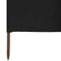 Paravientos de playa de 3 paneles tela negro 400x160 cm von , Sonnenschirme - Ref: Foro24-47152, Preis: 60,10 €, Rabatt: -5%%