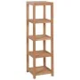 Estantería de baño 4 niveles madera teca maciza 42x42x165 cm by , Bookcases and shelves - Ref: Foro24-246500, Price: 143,68 €...