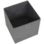 Cajas de almacenaje 4 uds tela no tejida gris 28x28x28 cm by , Storage baskets - Ref: Foro24-325191, Price: 22,65 €, Discount...