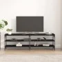 Mueble de TV madera contrachapada negro 160x30x50 cm de , Muebles TV - Ref: Foro24-826749, Precio: 69,70 €, Descuento: -5%%