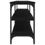 Mueble de TV madera contrachapada negro 160x30x50 cm de , Muebles TV - Ref: Foro24-826749, Precio: 69,70 €, Descuento: -5%%