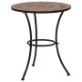 Mesa bistró de mosaico cerámica naranja/gris 60 cm von , Gartentische - Ref: Foro24-46717, Preis: 92,86 €, Rabatt: -5%%