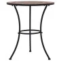Mesa bistró de mosaico cerámica naranja/gris 60 cm von , Gartentische - Ref: Foro24-46717, Preis: 92,86 €, Rabatt: -5%%
