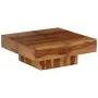Mesa de centro de madera maciza de acacia 80x80x30 cm de , Mesas de centro - Ref: Foro24-246250, Precio: 209,72 €, Descuento:...