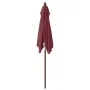 Sombrilla de jardín poste de madera rojo burdeos 198x198x231 cm von , Sonnenschirme - Ref: Foro24-363187, Preis: 48,38 €, Rab...