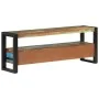 Mueble de TV madera maciza reciclada 120x30x45 cm | Foro24.es | Tu tienda online para hogar, jardín y más Foro24.es