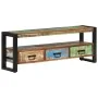 Mueble de TV madera maciza reciclada 120x30x45 cm | Foro24.es | Tu tienda online para hogar, jardín y más Foro24.es