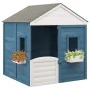 Casa de juegos con puerta con cierre y macetas madera abeto von , Kinderhäuser - Ref: Foro24-93688, Preis: 345,64 €, Rabatt: ...