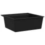 Fregadero de cocina con rebosadero granito negro | Foro24.es | Tu tienda online para hogar, jardín y más Foro24.es