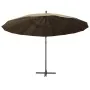 Sombrilla colgante con palo de aluminio taupe 3 m von , Sonnenschirme - Ref: Foro24-47223, Preis: 128,99 €, Rabatt: -5%%