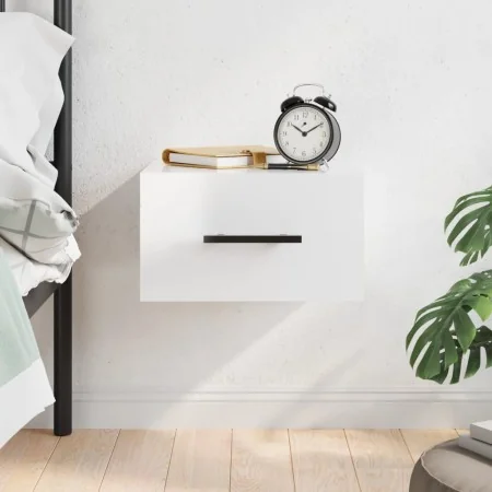 Mesita de noche de pared blanco brillo 35x35x20 cm | Foro24.es | Tu tienda online para hogar, jardín y más Foro24.es