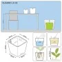 LECHUZA Macetero QUADRO LS 35 ALL-IN-ONE color carbón 16163 by , Pots and planters - Ref: Foro24-421479, Price: 50,90 €, Disc...
