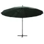 Sombrilla colgante con palo de aluminio verde 3 m | Foro24.es | Tu tienda online para hogar, jardín y más Foro24.es