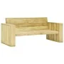 Set de muebles de jardín y cojines 2 pzas madera pino impregnada von , Gartensets - Ref: Foro24-3065778, Preis: 476,35 €, Rab...