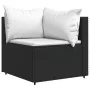 Juego de jardín con cojines 4 piezas ratán sintético negro von , Outdoor-Sofas - Ref: Foro24-319733, Preis: 306,58 €, Rabatt:...