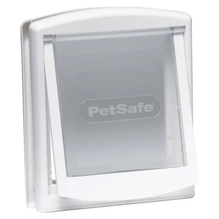 PetSafe Puerta mascotas 2 posiciones 715 pequeña 17,8x15,2 blanco 5017 de , Puertas para animales domésticos - Ref: Foro24-41...