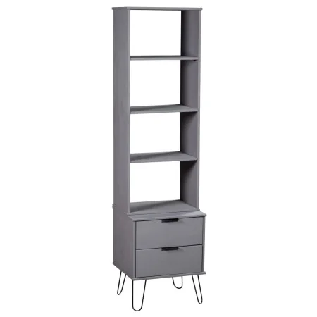 Estantería New York madera maciza de pino gris von , Bücherregale und Regale - Ref: Foro24-321142, Preis: 80,88 €, Rabatt: -5%%