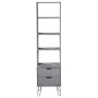 Estantería New York madera maciza de pino gris von , Bücherregale und Regale - Ref: Foro24-321142, Preis: 80,88 €, Rabatt: -5%%