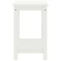 Nachttisch aus massivem weißem Kiefernholz, 35 x 30 x 47 cm von vidaXL, Nachttische - Ref: Foro24-322210, Preis: 40,68 €, Rab...