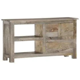 Mueble de TV de madera maciza de mango 100x30x55