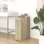 Armario boticario madera contrachapada color roble 20x45,5x60cm de , Taquillas y armarios de almacenamiento - Ref: Foro24-804...
