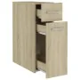 Armario boticario madera contrachapada color roble 20x45,5x60cm de , Taquillas y armarios de almacenamiento - Ref: Foro24-804...