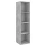 Mueble TV pared madera contrachapada hormigón 37x37x142,5 cm | Foro24.es | Tu tienda online para hogar, jardín y más Foro24.es