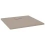 Plato de ducha SMC marrón 90x90 cm by , Shower trays - Ref: Foro24-148925, Price: 180,06 €, Discount: -5%%