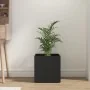 Jardinera de madera contrachapada negra 40x40x40 cm von , Töpfe und Pflanzgefäße - Ref: Foro24-808793, Preis: 31,58 €, Rabatt...