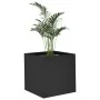 Jardinera de madera contrachapada negra 40x40x40 cm von , Töpfe und Pflanzgefäße - Ref: Foro24-808793, Preis: 31,58 €, Rabatt...