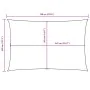 Toldo de vela rectangular tela Oxford terracota 4x7 m von , Sonnenschirme - Ref: Foro24-135383, Preis: 82,27 €, Rabatt: -5%%